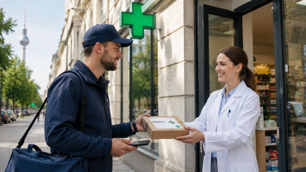 Kurierservice Berlin Eilige taggleiche Zustellungen